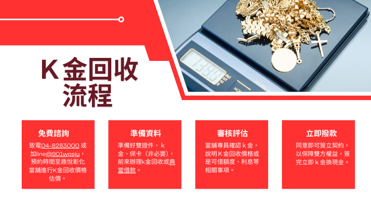 k金回收價格如何算?彰化當舖也可以回收k金! k金回收價格如何算?彰化當舖也可以回收k金!